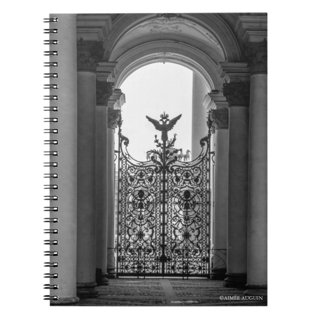St. Petersburg Hermitage Gate Notebook (Front)
