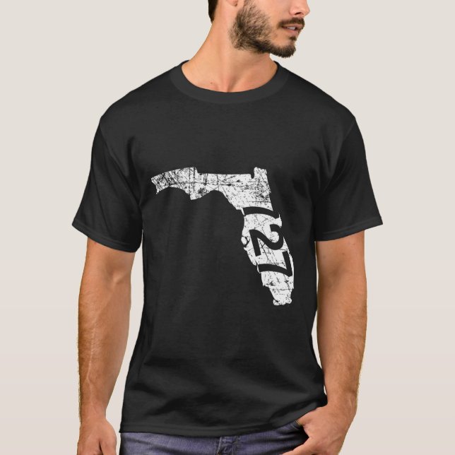 St. Petersburg Holiday Area Code 727  T-Shirt (Front)