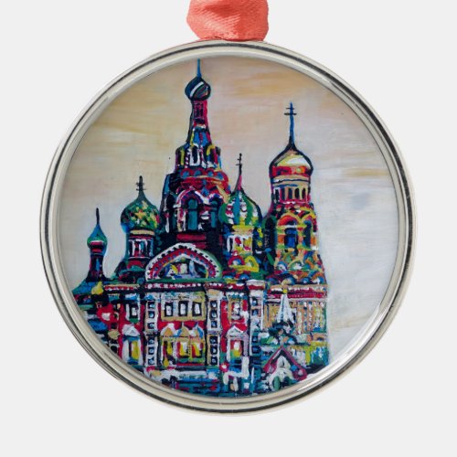 St Petersburg I Metal Ornament