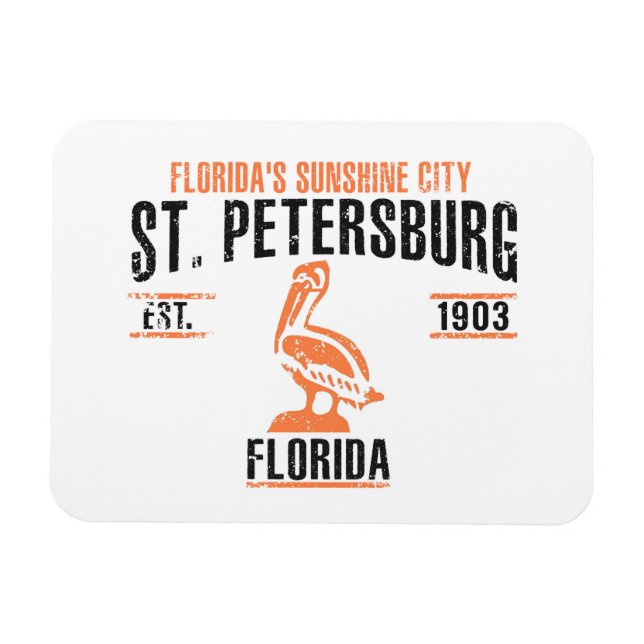 St. Petersburg Magnet (Horizontal)