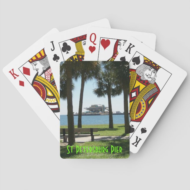 St Petersburg Pier Playing Cards (Back)