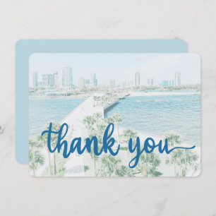 St. Petersburg Pier Thank You Cards