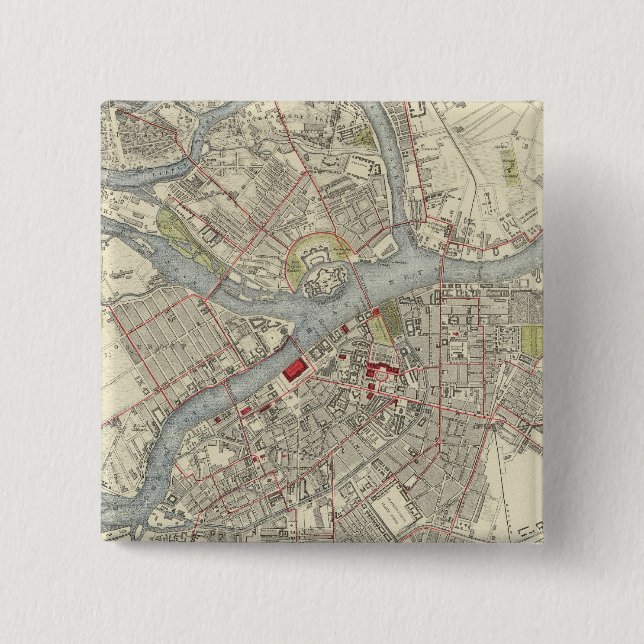 St Petersburg Pinback Button (Front)