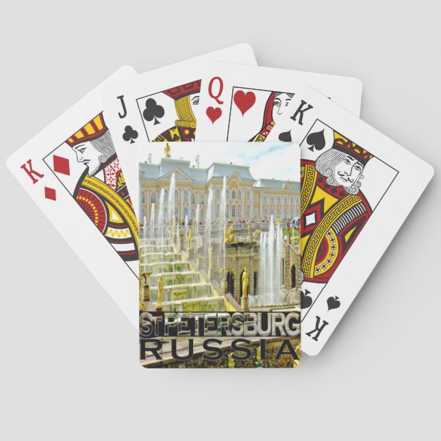 St Petersburg Poker Cards (Back)