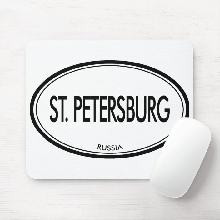 St. Petersburg, Russia Mousepad