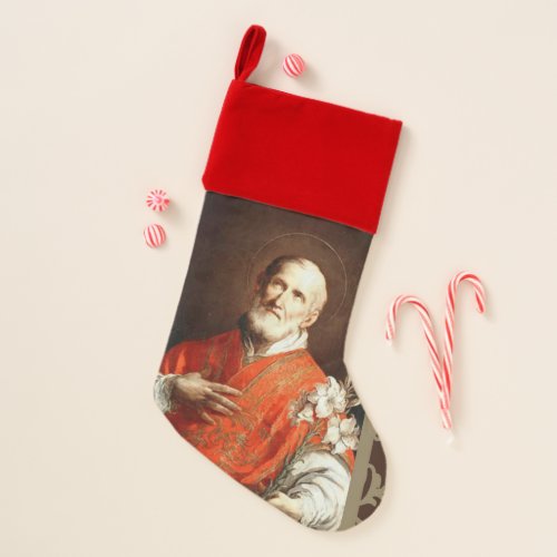 St Philip Neri Catholic Priest Christmas Stocking