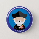 St. Philip Neri Pinback Button at Zazzle