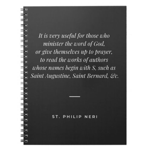 St Philip Neri Quote _ Read the saints Notebook