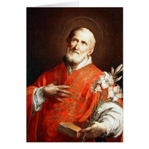 St. Philip Neri Religious Catholic Prayer Cards