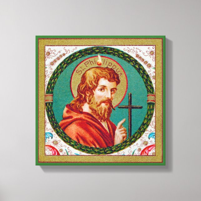 St. Philip the Apostle (JMAS 10) Canvas Print (Front)