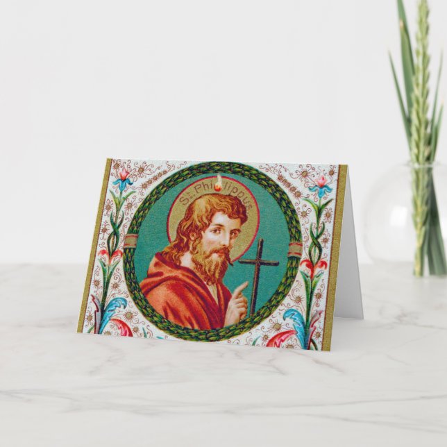 St. Philip the Apostle (JMAS 10) Greeting Card (Front)