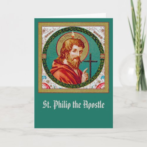 St Philip the Apostle JMAS 10 Greeting Card