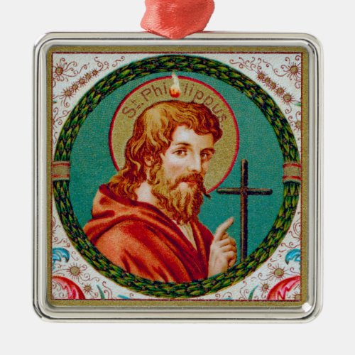 St Philip the Apostle JMAS 10 Metal Ornament