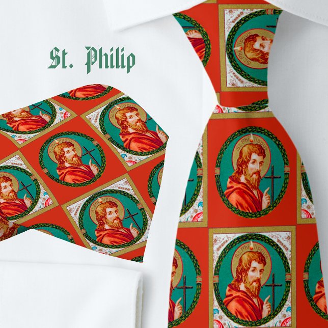 St. Philip the Apostle (JMAS 10) Neck Tie (Creator Uploaded)