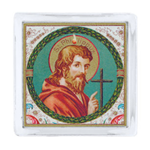 St. Philip the Apostle (JMAS 10) Silver Finish Lapel Pin