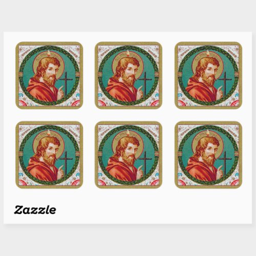 St Philip the Apostle JMAS 10 Square Sticker