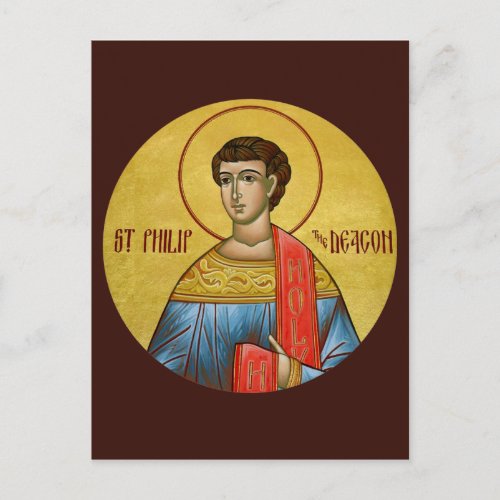 St Philip the Deacon Prayer Card