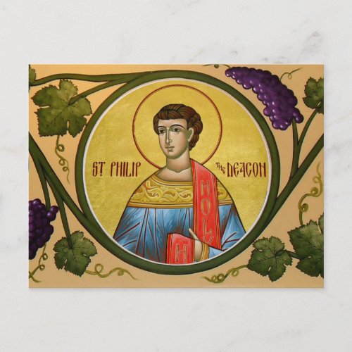 St Philip the Deacon Prayer Card