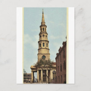 St. Philip's Church, Charleston, S.C. classic Phot Postcard