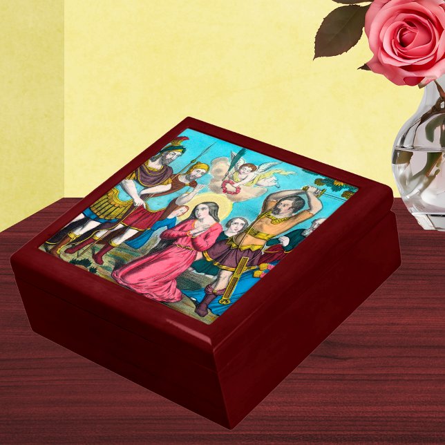 St. Philomena Being Beheaded Gift Box (Creator Uploaded)
