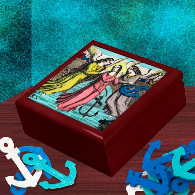 St. Philomena Being Rescued from Drowning Gift Box (Creator Uploaded)