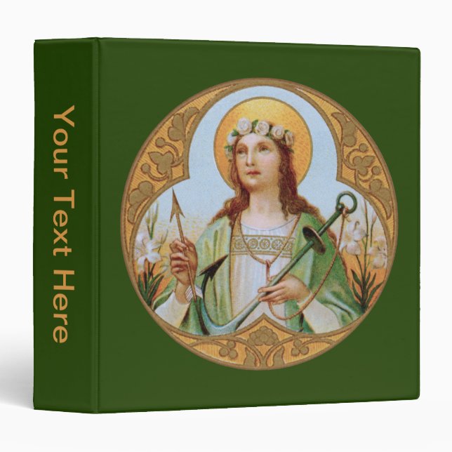 St. Philomena (BK 005) 3 Ring Binder (Front/Spine)