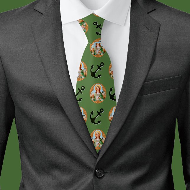 St. Philomena (BK 005) & Anchor of Faith Neck Tie (Creator Uploaded)