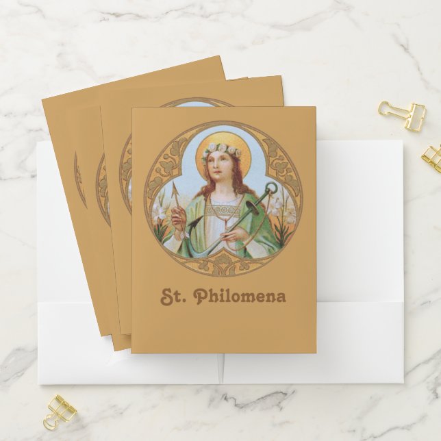 St. Philomena (BK 005) Pocket Folder (In Situ)