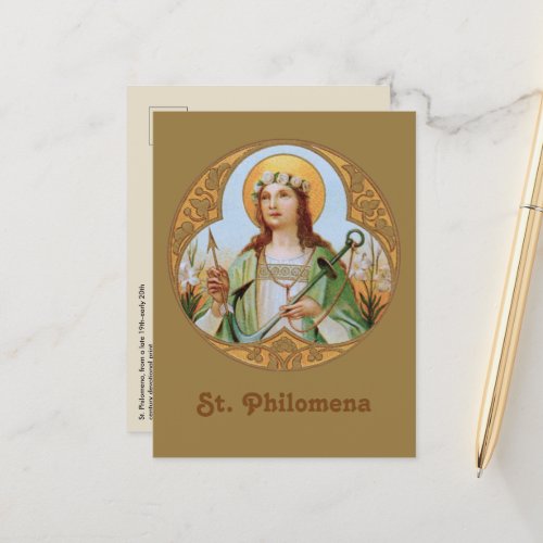 St Philomena BK 005 Postcard