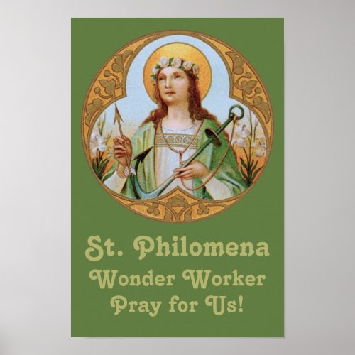 St Philomena BK 005 Poster
