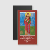 St. Philomena Icon Prayer Magnet (Front/Back)