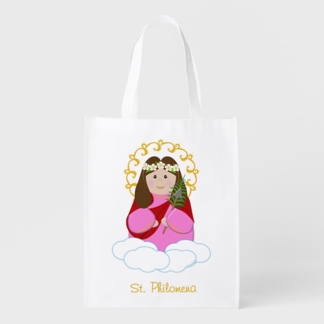 St. Philomena Mass Bag (Front)
