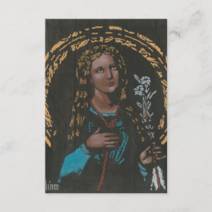 St. Philomena Prayer Card