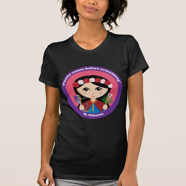 St. Philomena T-Shirt (Front)