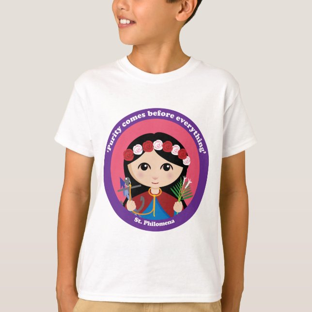 St. Philomena T-Shirt (Front)