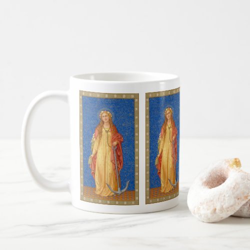 St Philomena with Anchor SNV 051 Coffee Mug