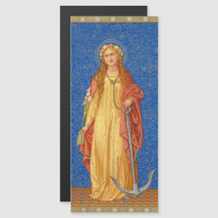 St. Philomena with Anchor (SNV 051) Magnet