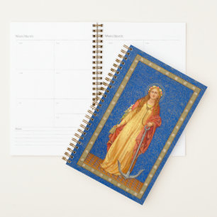 St. Philomena with Anchor (SNV 051) Planner