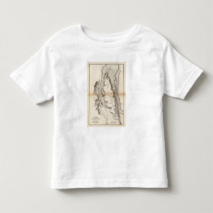 St Pierre Plateau Atlas Map Toddler T-shirt