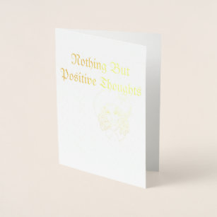 St. Pierre -Positive Thoughts Greeting Card