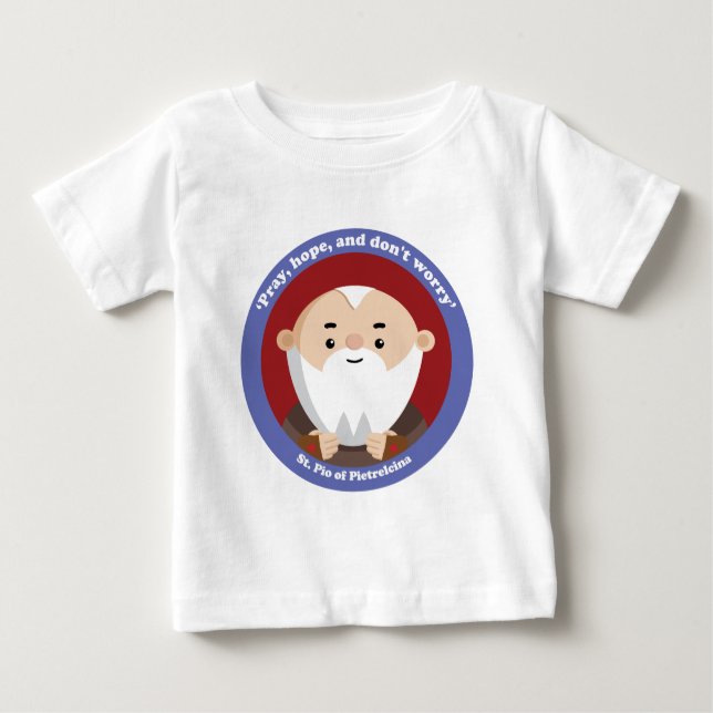 St Pio of Pietrelcina Baby T-Shirt (Front)
