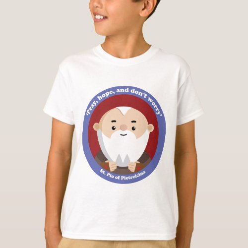 St Pio of Pietrelcina T_Shirt