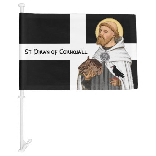 St Piran of Cornwall SAE 01 and His Flag