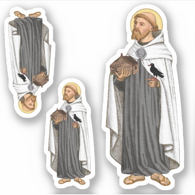 St. Piran of Cornwall (SAE 01) Sticker (Front)