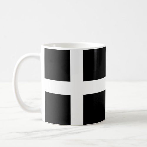 St Pirans flag  flag of Cornwall Coffee Mug