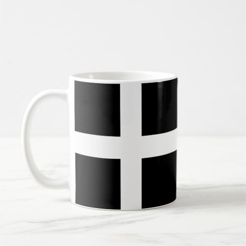 St Pirans flag  flag of Cornwall Coffee Mug