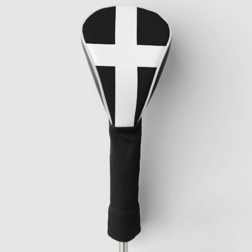 St Pirans flag  flag of Cornwall  Golf Head Cover