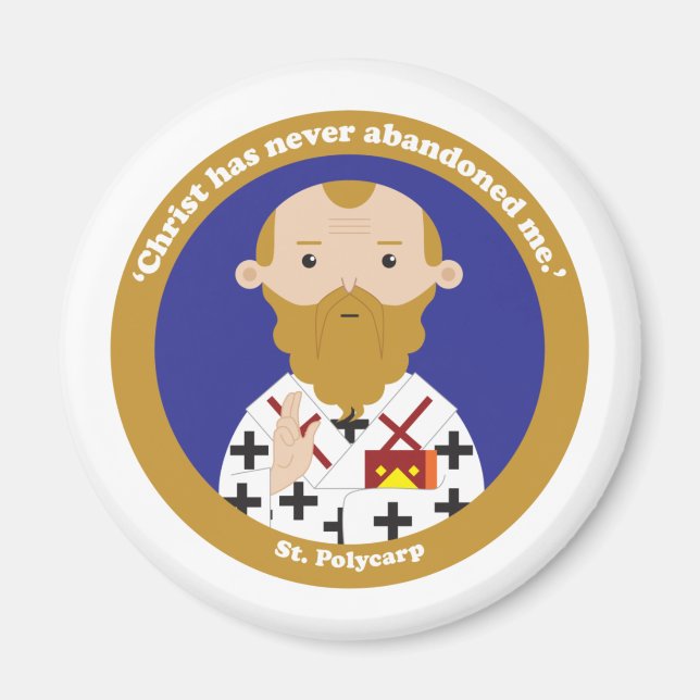 St. Polycarp Magnet (Front)