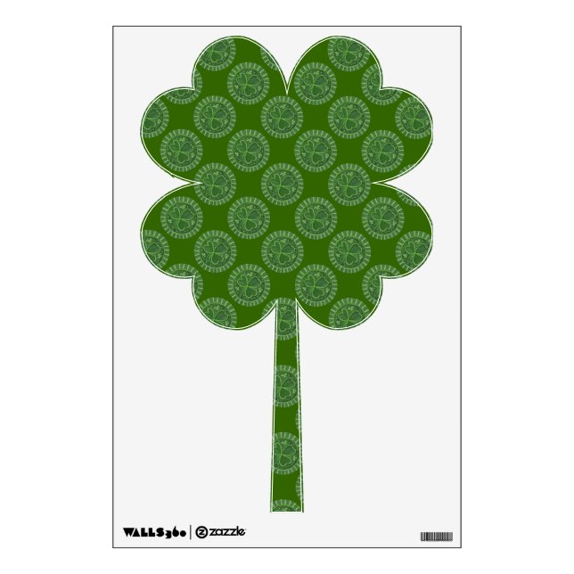 St Ptrick's Day wall decal (Front)