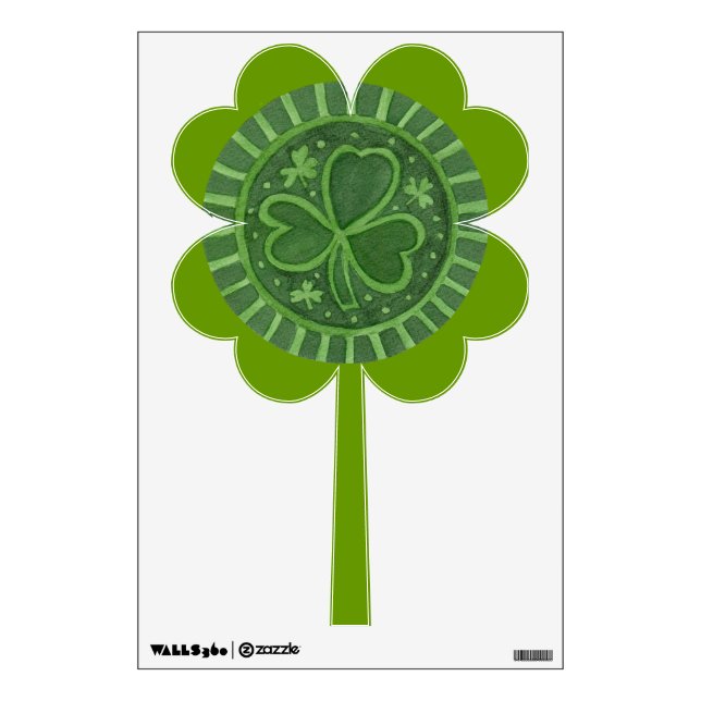 St Ptrick's Day wall decal (Front)